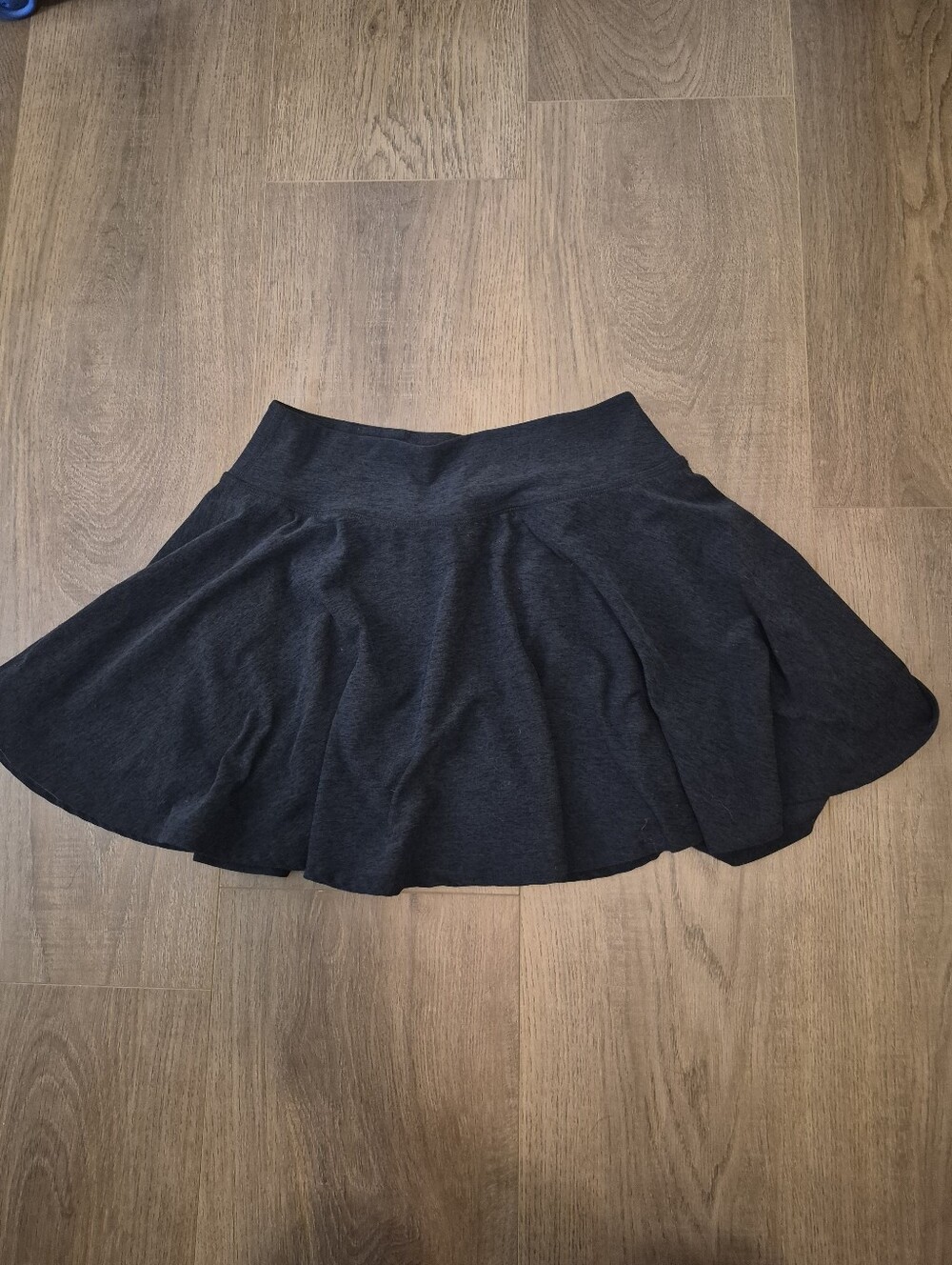 Beyond Yoga Black Circle Skort with Wide Waistband